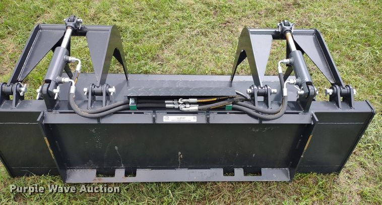 image for item LL9147 JCT  72"W skid steer grapple bucket