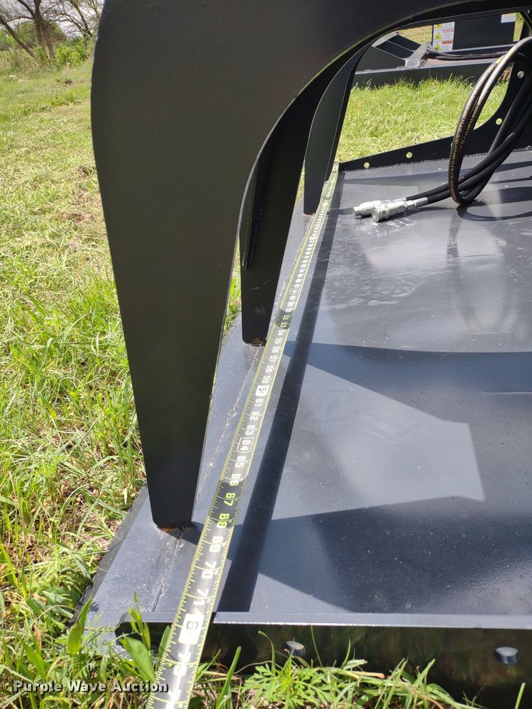 image for item LL9147 JCT  72"W skid steer grapple bucket