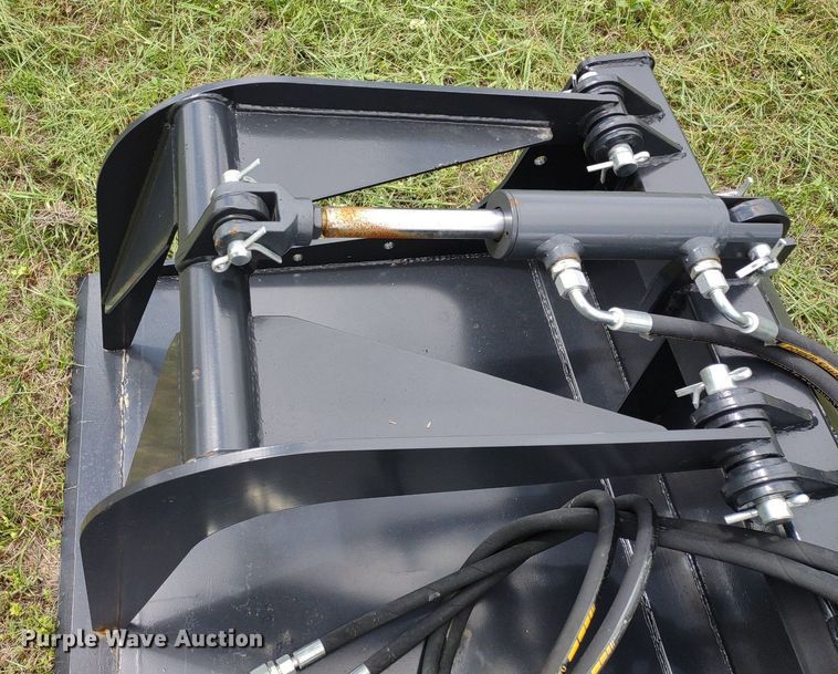 image for item LL9147 JCT  72"W skid steer grapple bucket