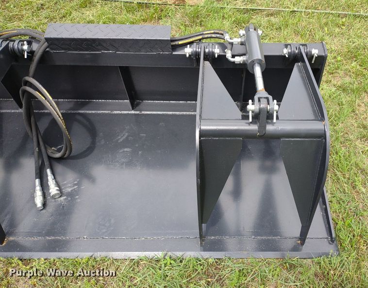 image for item LL9147 JCT  72"W skid steer grapple bucket