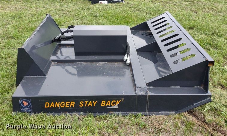 image for item LL9148 Wolverine  72"W skid steer brush mower
