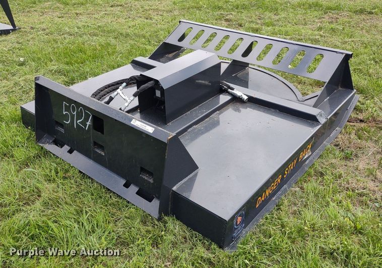 image for item LL9148 Wolverine  72"W skid steer brush mower