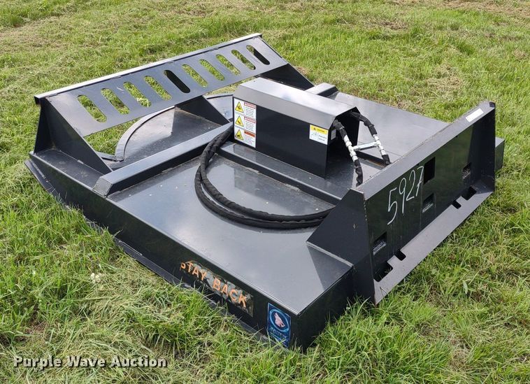 image for item LL9148 Wolverine  72"W skid steer brush mower