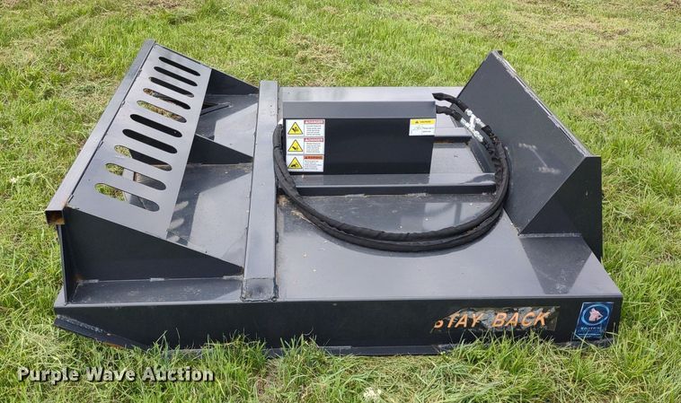 image for item LL9148 Wolverine  72"W skid steer brush mower