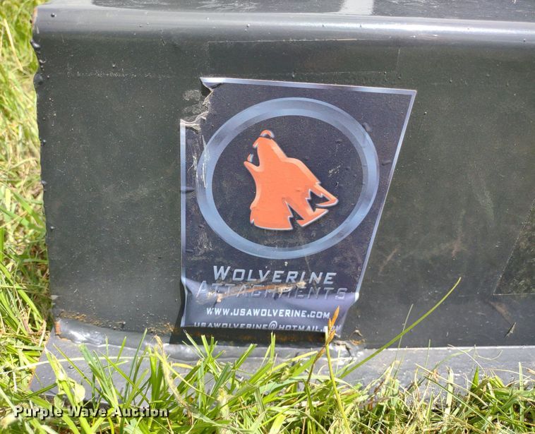 image for item LL9148 Wolverine  72"W skid steer brush mower