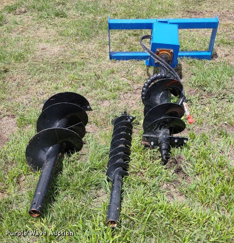 image for item LL9149 2022 Agrotk SSECAGY  skid steer auger