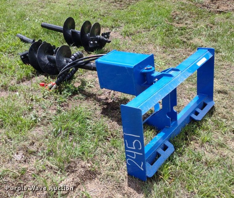 image for item LL9149 2022 Agrotk SSECAGY  skid steer auger