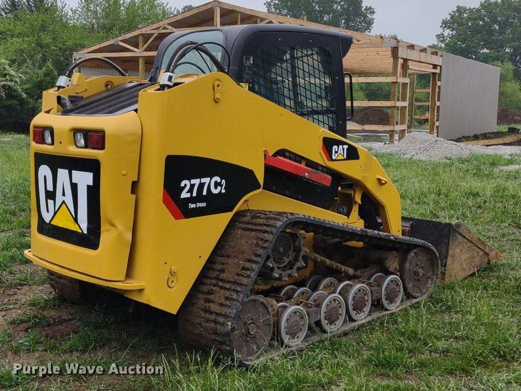 image for item LL9153 2013 Caterpillar 277C Series II  tracked skid steer loader