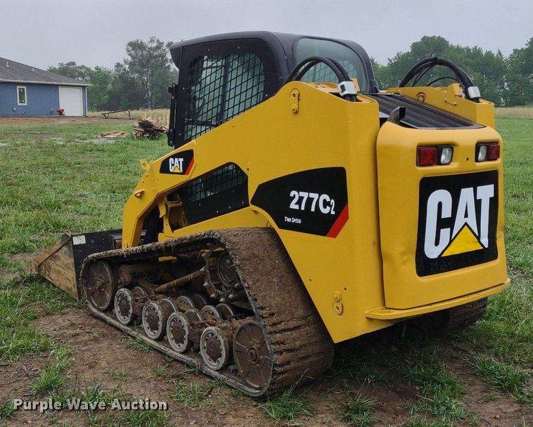 image for item LL9153 2013 Caterpillar 277C Series II  tracked skid steer loader