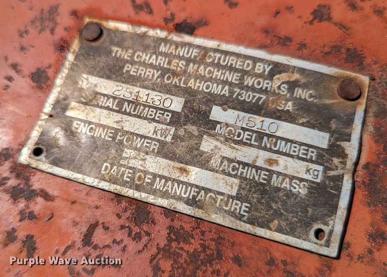 image for item LM9788 2000 Ditch Witch 5110  trencher