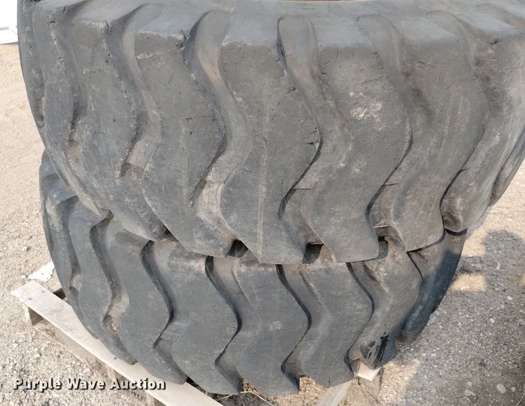 image for item LP9617 (4) Triangle 20.5-25 tires and wheels