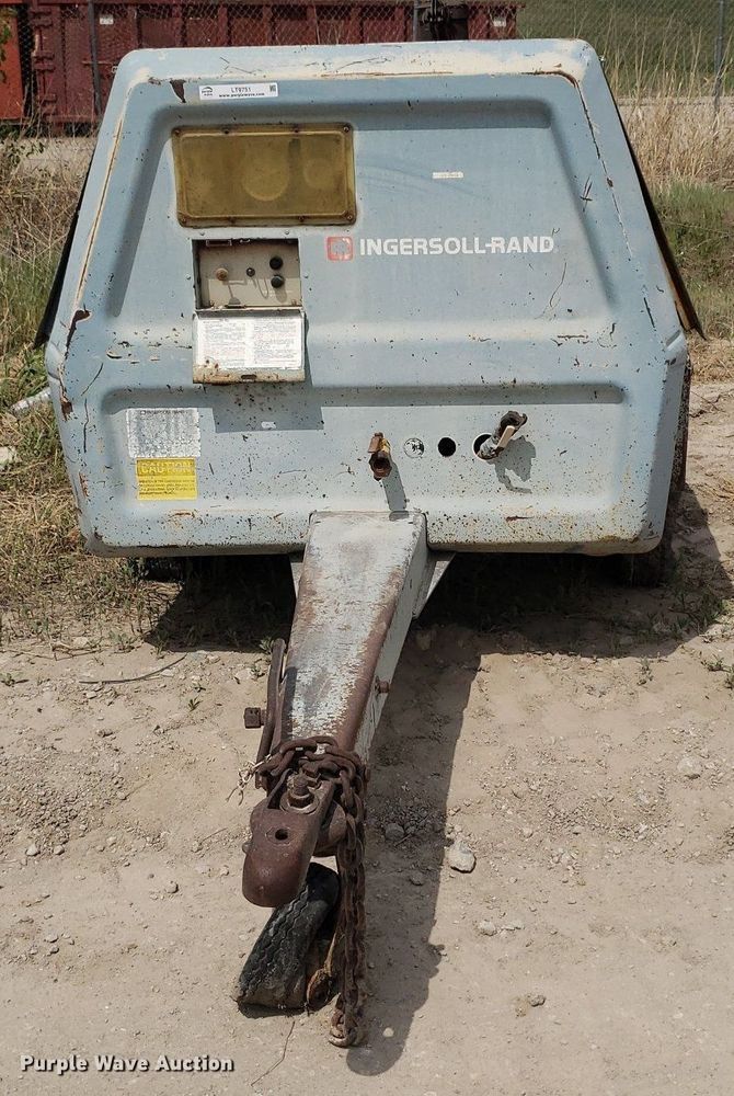 image for item LT9751 Ingersoll Rand 100  air compressor