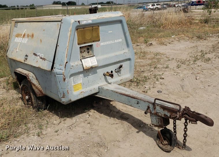 image for item LT9751 Ingersoll Rand 100  air compressor