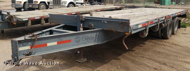 image for item LT9788 2006 Circle D  equipment trailer