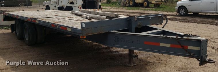 image for item LT9788 2006 Circle D  equipment trailer
