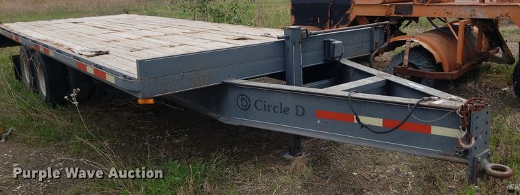 image for item LT9790 2007 Circle D  equipment trailer