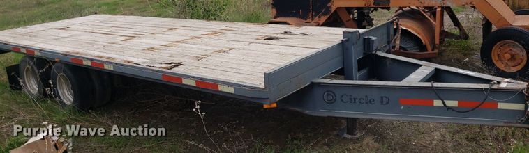image for item LT9790 2007 Circle D  equipment trailer