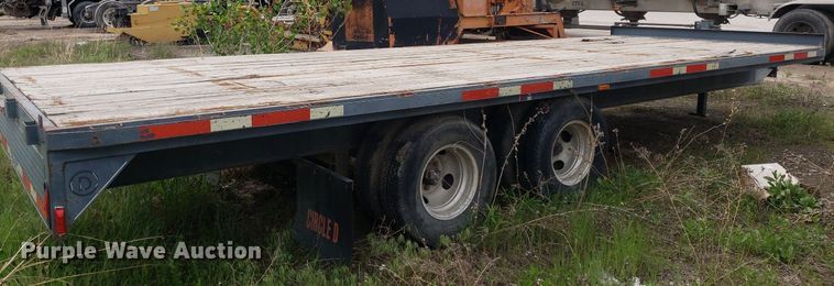 image for item LT9790 2007 Circle D  equipment trailer
