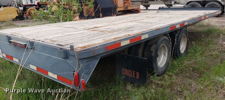 image for item LT9790 2007 Circle D  equipment trailer