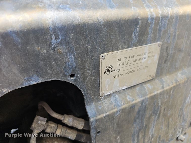 image for item LW9615 Nissan 60  forklift