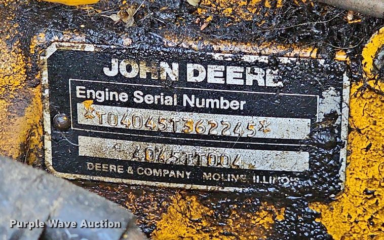 image for item LW9620 1992 John Deere 444E  wheel loader