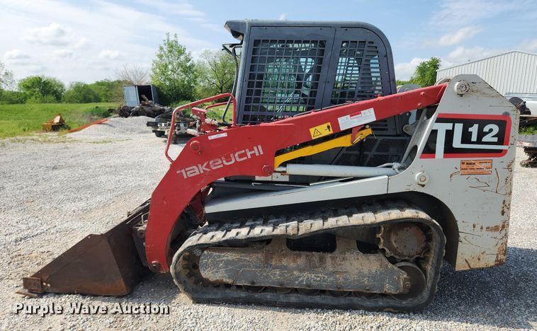 image for item LX9565 2015 Takeuchi TL12  tracked skid steer loader