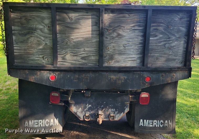 image for item LX9566 2000 Mack CS250P  dump flatbed truck