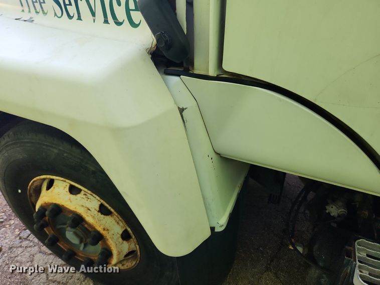 image for item LX9566 2000 Mack CS250P  dump flatbed truck