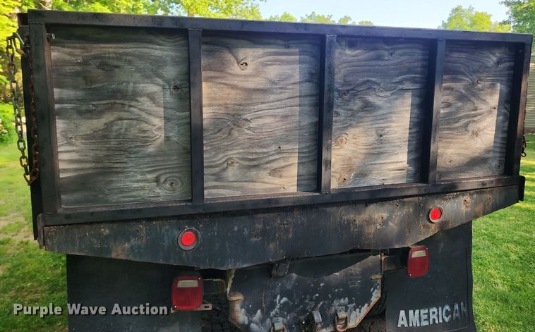 image for item LX9566 2000 Mack CS250P  dump flatbed truck