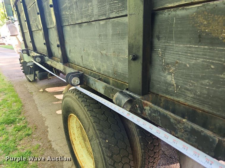 image for item LX9566 2000 Mack CS250P  dump flatbed truck