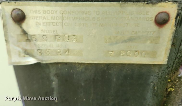 image for item LX9566 2000 Mack CS250P  dump flatbed truck