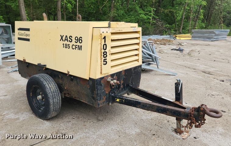 image for item LX9572 2000 Atlas Copco XAS96  air compressor