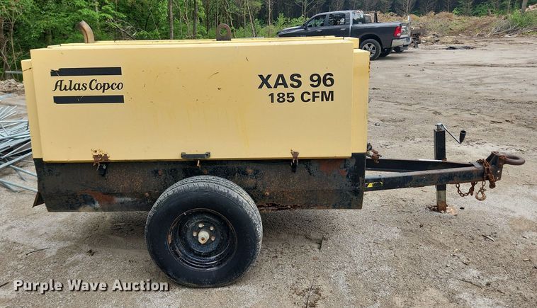 image for item LX9572 2000 Atlas Copco XAS96  air compressor