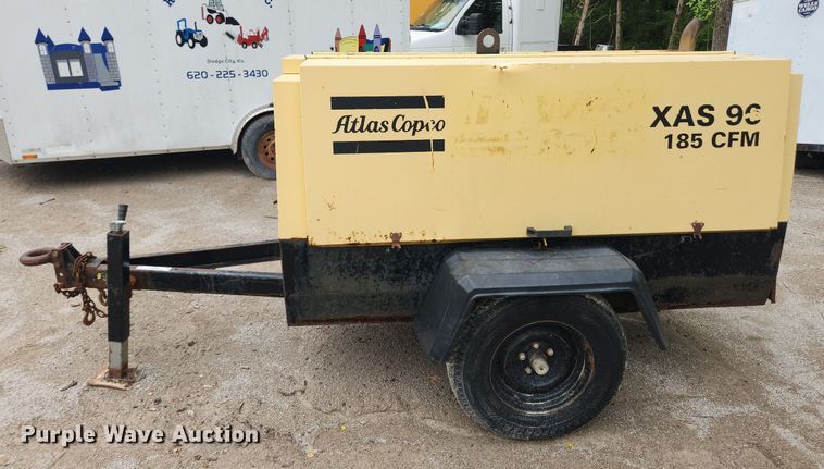 image for item LX9572 2000 Atlas Copco XAS96  air compressor