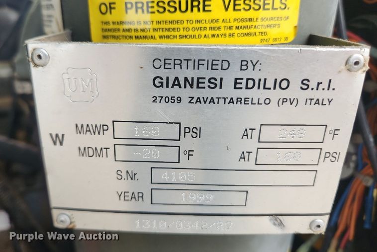 image for item LX9572 2000 Atlas Copco XAS96  air compressor