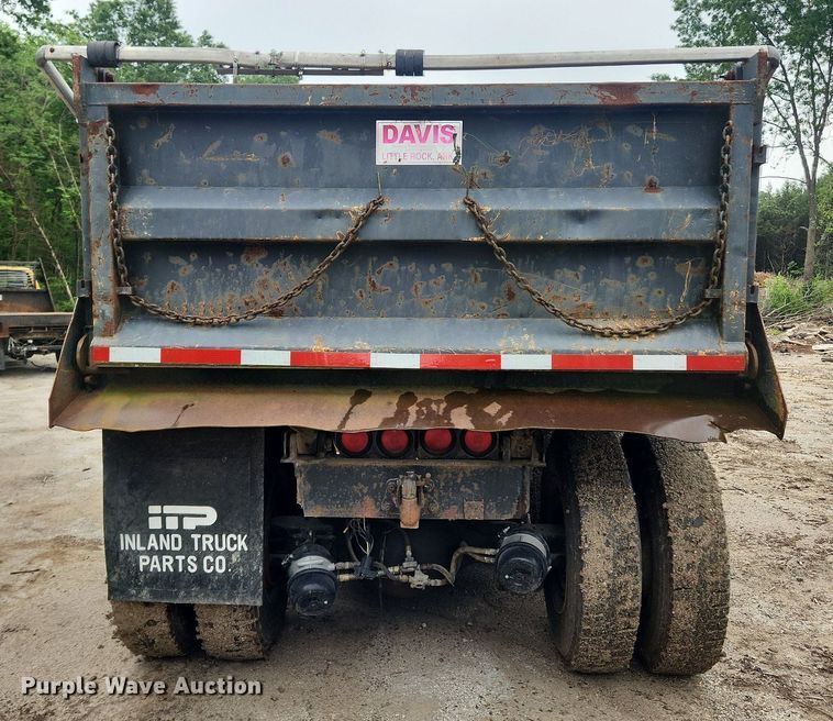 image for item LX9574 1994 White GMC Autocar  dump truck