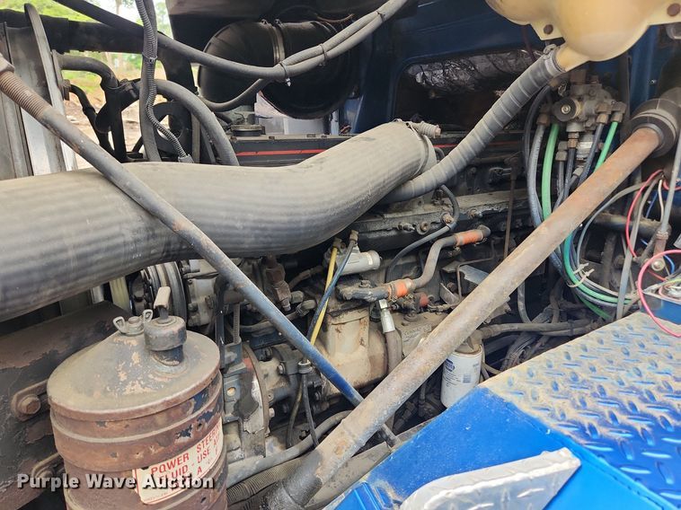 image for item LX9574 1994 White GMC Autocar  dump truck