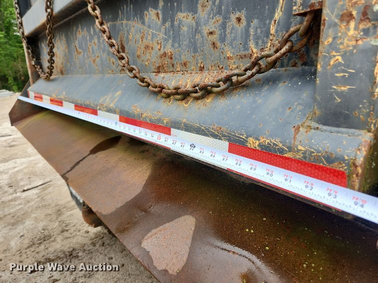 image for item LX9574 1994 White GMC Autocar  dump truck