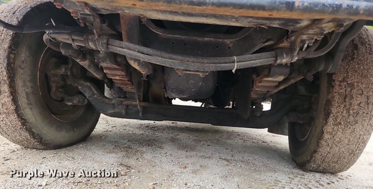 image for item LX9574 1994 White GMC Autocar  dump truck