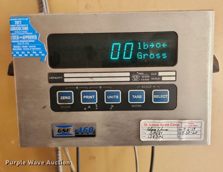 image for item LX9577 MidAmerica Scale TS4010  scale