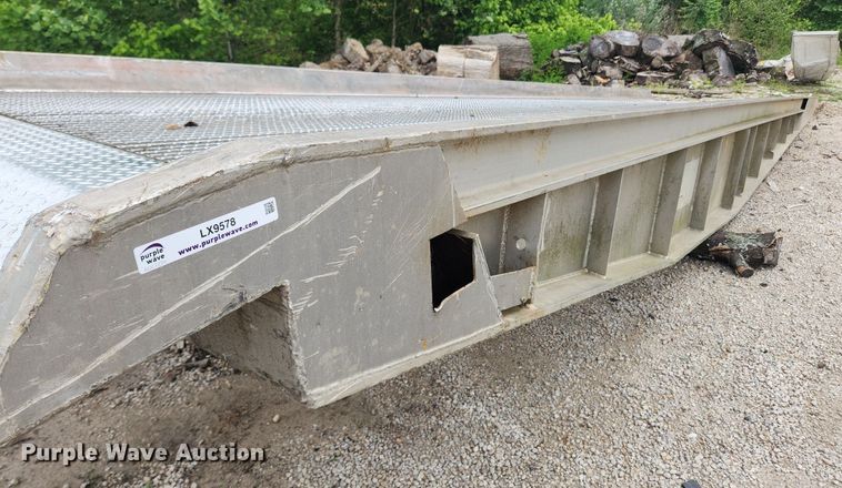image for item LX9578 B+P Manufacturing  aluminum loading ramp