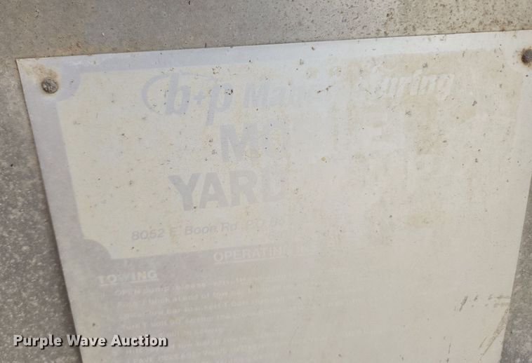 image for item LX9578 B+P Manufacturing  aluminum loading ramp