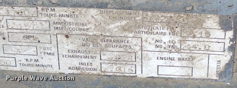 image for item LX9579 1999 Mack DM690S  dump truck