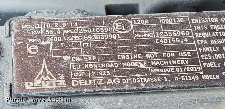 image for item LX9587 Husqvarna FS7000D  concrete saw