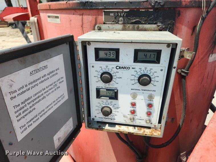 image for item LX9590 2002 Crafco SS125  pothole patcher