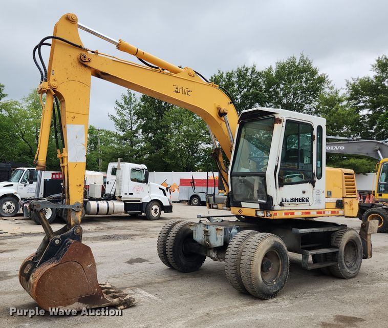 image for item LX9591 Liebherr A312  wheeled excavator