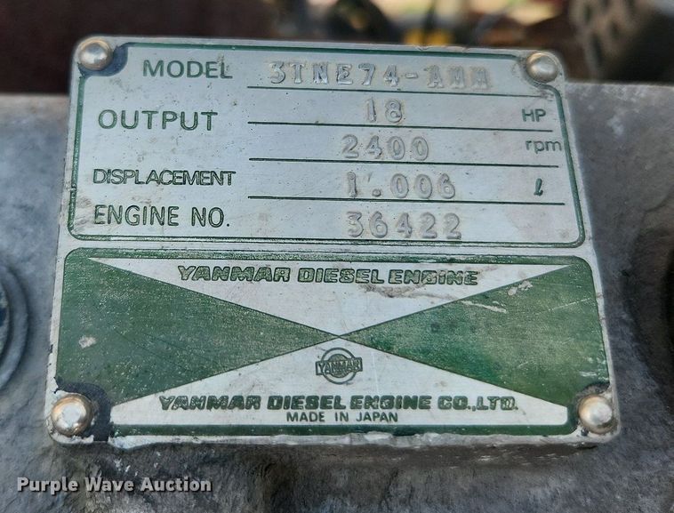 image for item LX9592 1999 Rammax CH4900  double drum vibratory roller