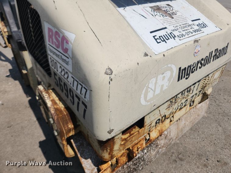 image for item LX9594 Ingersoll Rand DD24  double drum vibratory roller