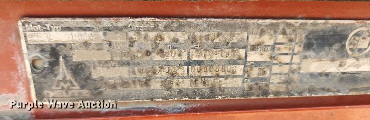 image for item LX9600 1999 Ditch Witch 3700  trencher