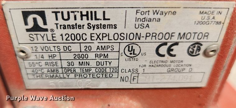 image for item LX9609 Auxiliary fuel tank